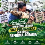 Siap Ditindaklanjuti, Aspirasi Reforma Agraria Petani Jember Diterima Gus Fuad